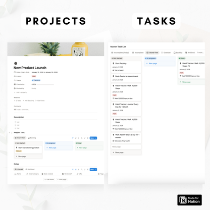 ULTIMATE Life Planner Notion Template