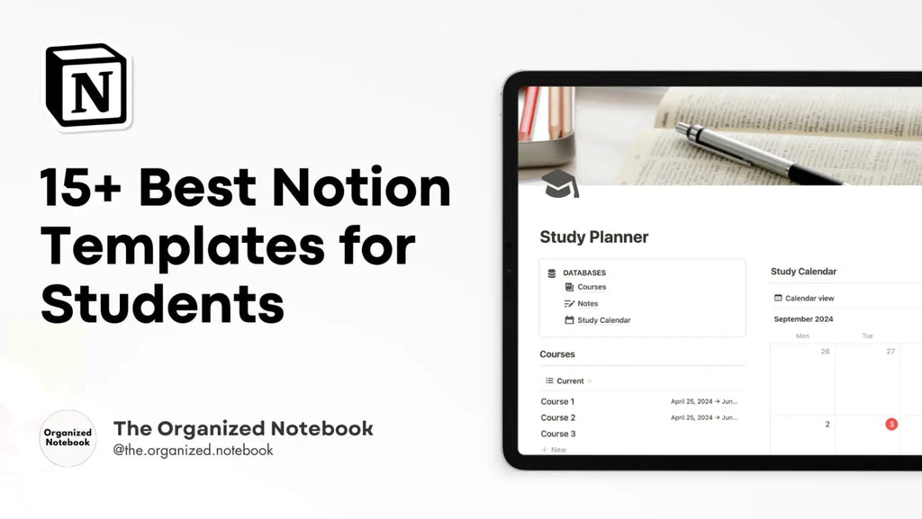 15 + Best Notion Templates for Students in 2024 (Free & Premium)