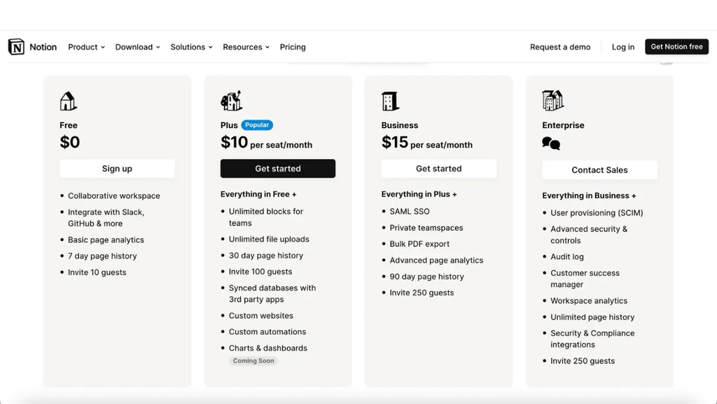 Compare Notion vs. xTiles (2024 Review) | BEST Productivity Tool