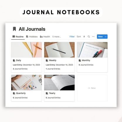 Ultimate Journal Notion Template