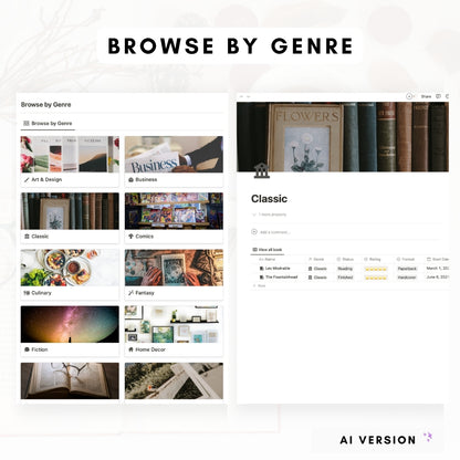 AI reading journal and book tracker