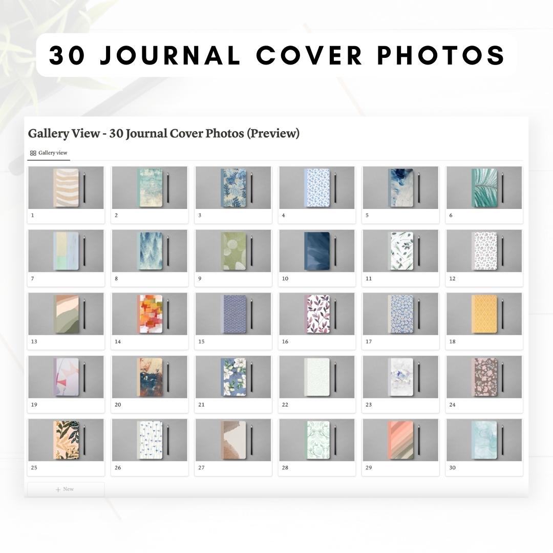 gallery view journal cover photos