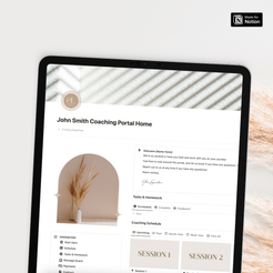 Ultimate Coaching Workspace & Client Portal Notion Template – The ...