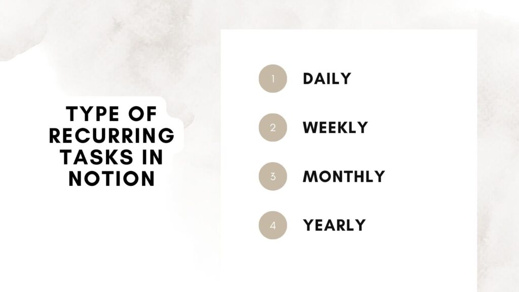 How To Set Up Recurring Task Pages In Notion? - The Organized Notebook